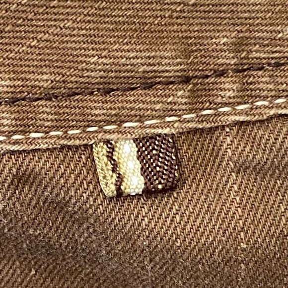 A. TIZIANO - DARK BROWN COTTON SHORTS - SIZE 36 - EXCELLENT CONDITION - B12 - Picture 11 of 16